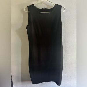 Premise Black sleeveless midi dress. Size 6